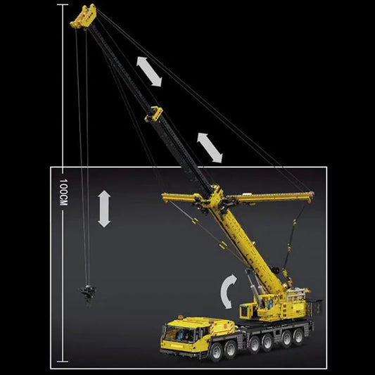 Remote Controlled Crane 4460pcs - RBrickstem®
