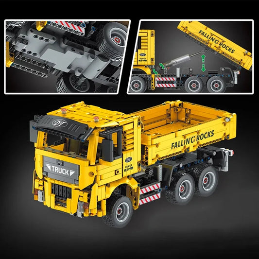 Remote Controlled Dump Truck 1011pcs - RBrickstem®
