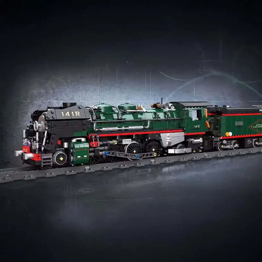 The 141 R French Steam Locomotive 1781pcs - RBrickstem®