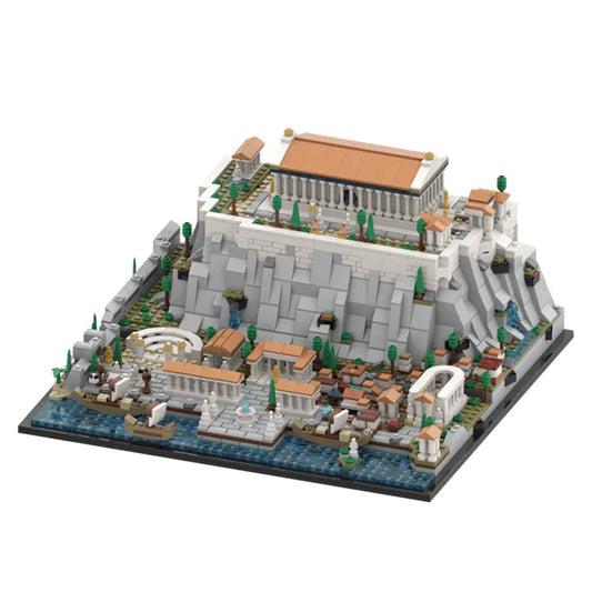 The Acropolis of Athens 1970pcs - RBrickstem®