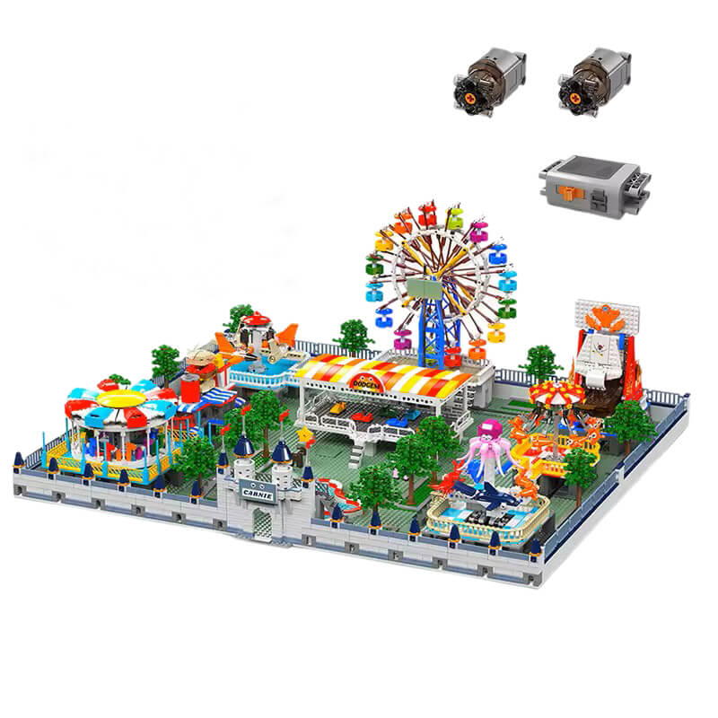 The Ultimate Motorised Amusement Park 5219Pcs
