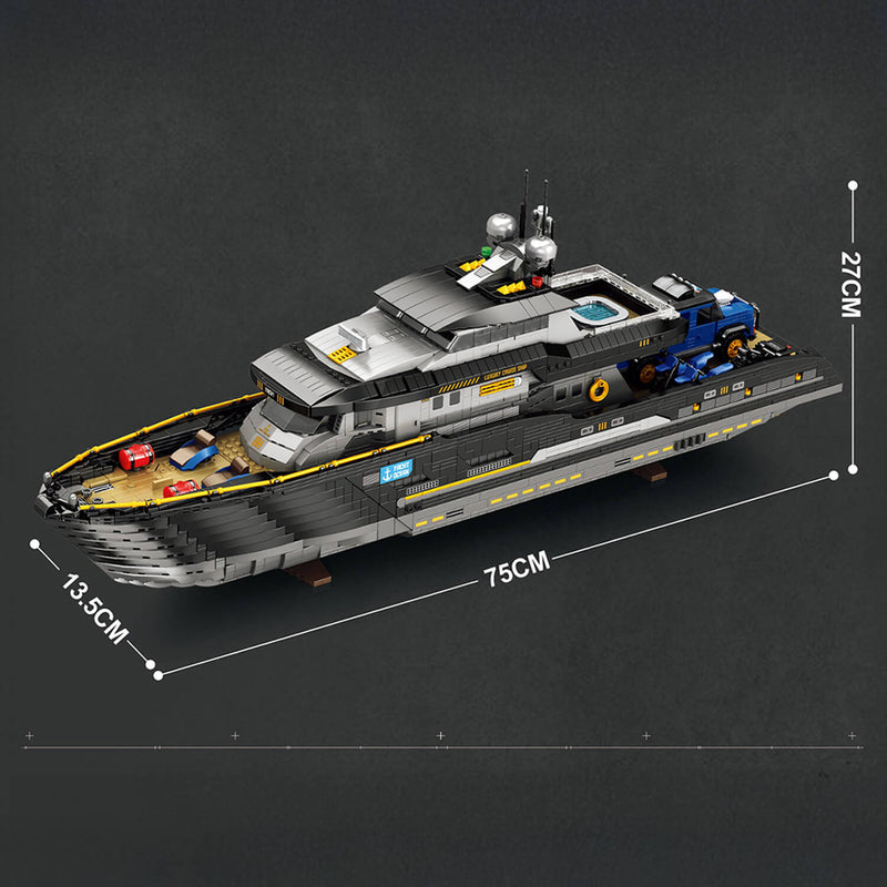 The Ultimate Superyacht 4420Pcs - RBrickstem®