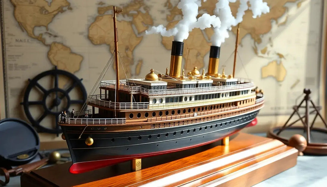 Sail the High Seas with the Majestic Steam Ship Endurance Model Kit - RBrickstem®