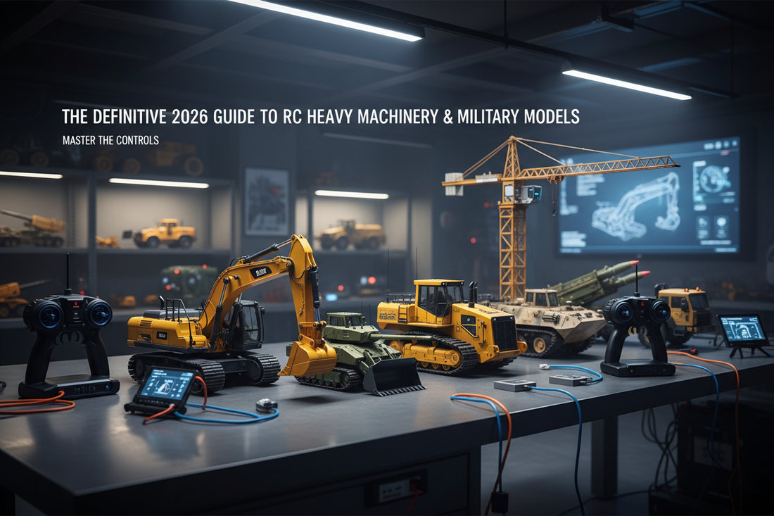 Complete Guide to Remote Control Heavy Machinery & Military Models 2026 | RBrickstem