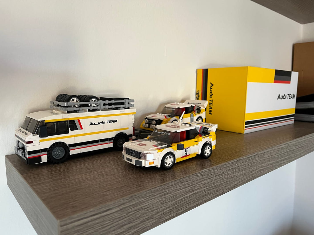 In-depth Review of HB Audi WRC Team Building Block Set - RBrickstem®