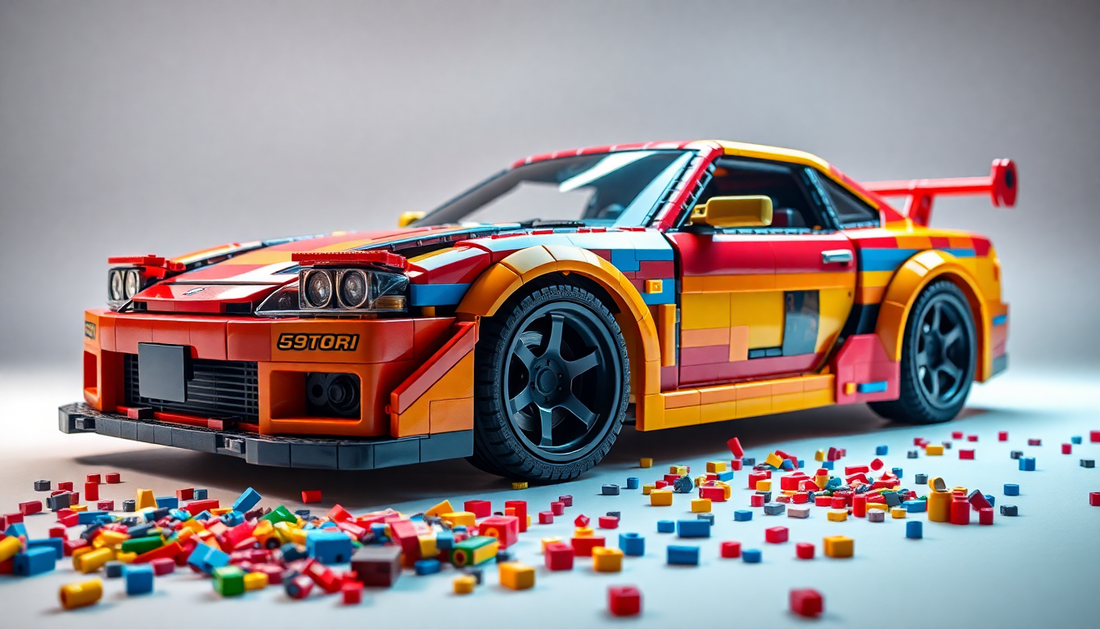 Unleash the Power of JDM Supercars with Building Block Sets - RBrickstem®