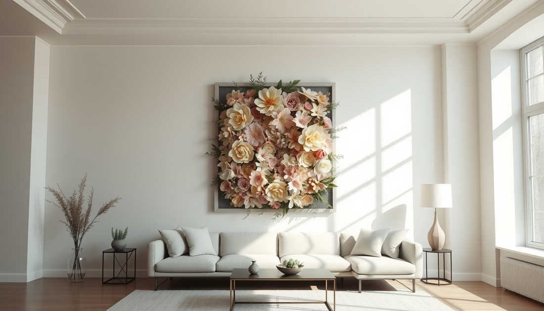 Elevate-Your-Home-with-Wall-Mounted-Preserved-Flowers RBrickstem®