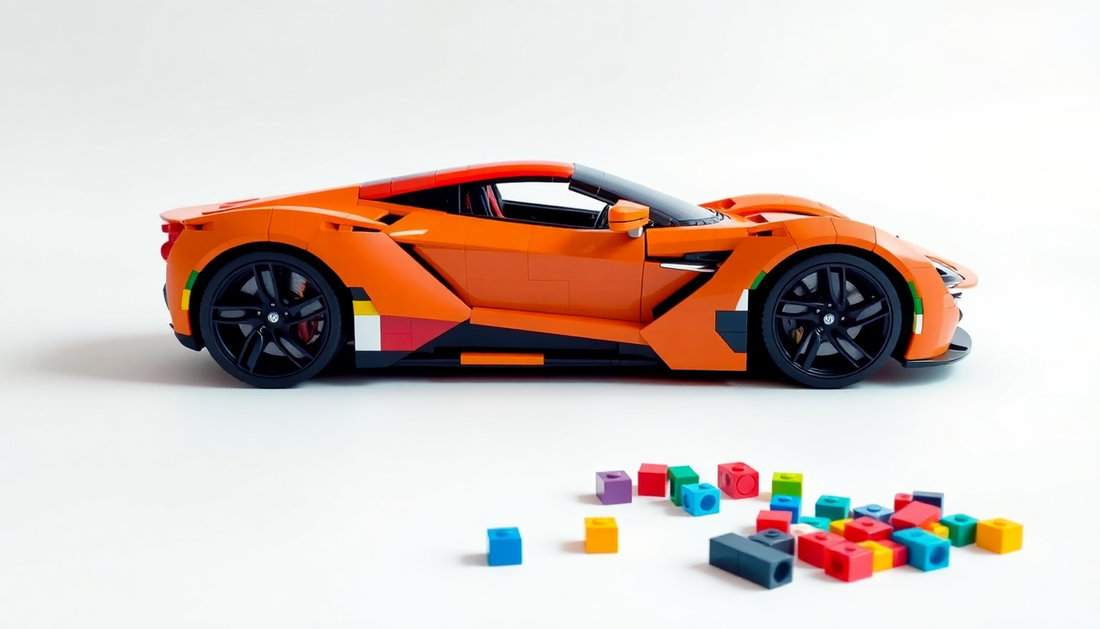 Unleash Your Inner Engineer with the Pininfarina H2 Speed Building Block Kit - RBrickstem®