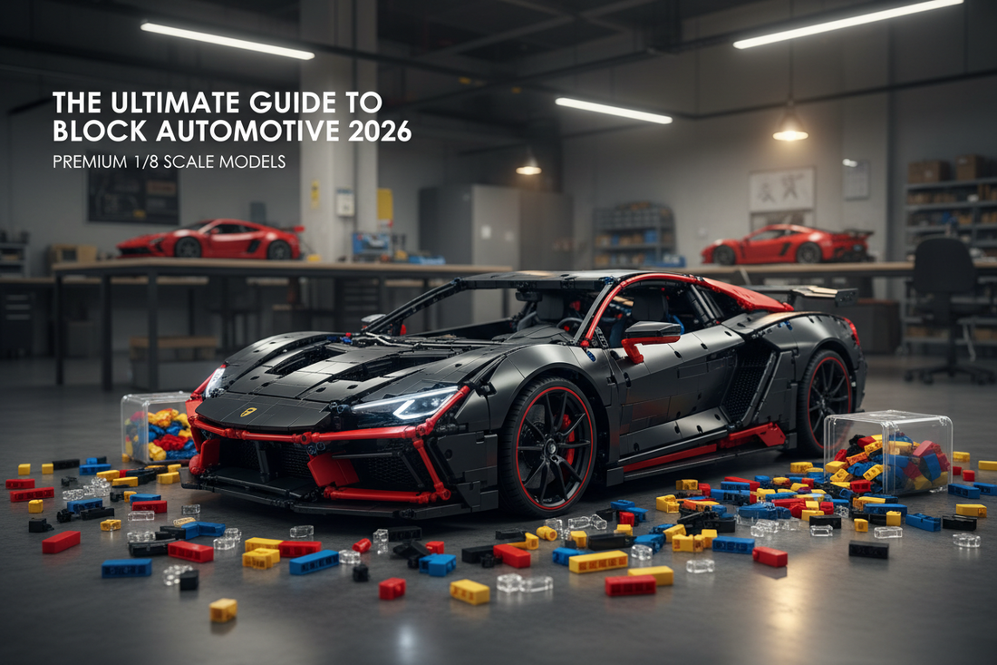 Ultimate Guide to 1/8 Scale Model Cars & Building Block Kits in 2026 | RBrickstem