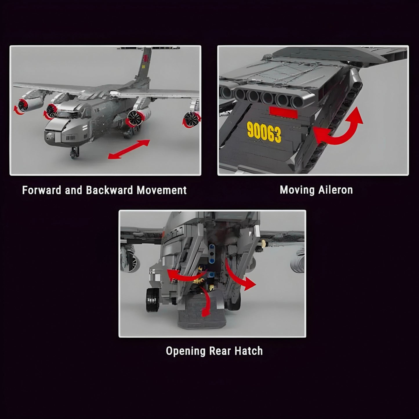 Y-20 Large Military Aircraft | 2202pcs