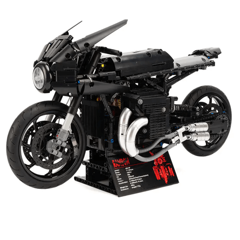 Shadow Edition Dark Bike 1980pcs RBrickstem®