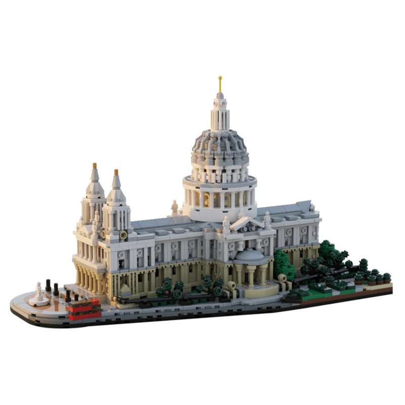 Saint Paul's Cathedral 1:800 2148pcs RBrickstem®