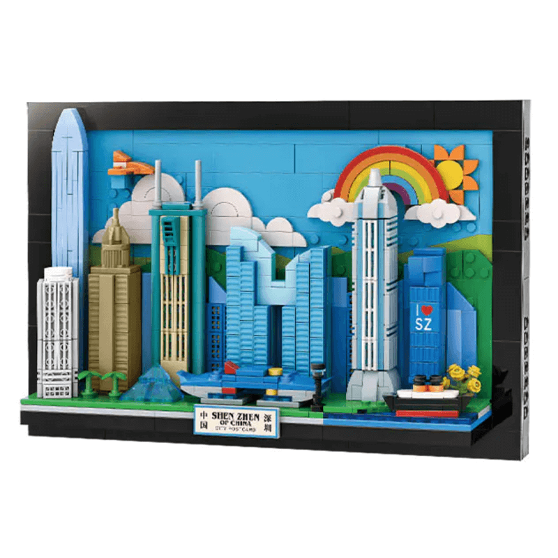 Shenzhen Skyline 644pcs - RBrickstem®