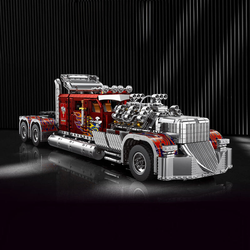 The American V24 Diesel Truck 3484Pcs - RBrickstem®