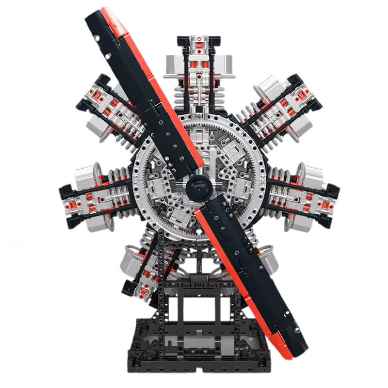 The Ultimate Radial Aircraft Engine 3088Pcs - RBrickstem®