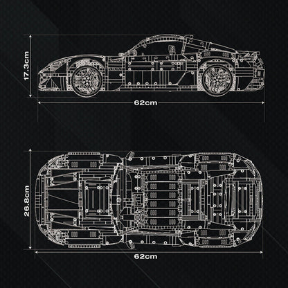 Maserati GranTurismo 5479pcs - RBrickstem®