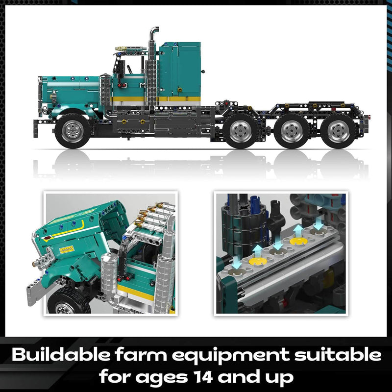 Remote Controlled American Truck 2063Pcs - RBrickstem®