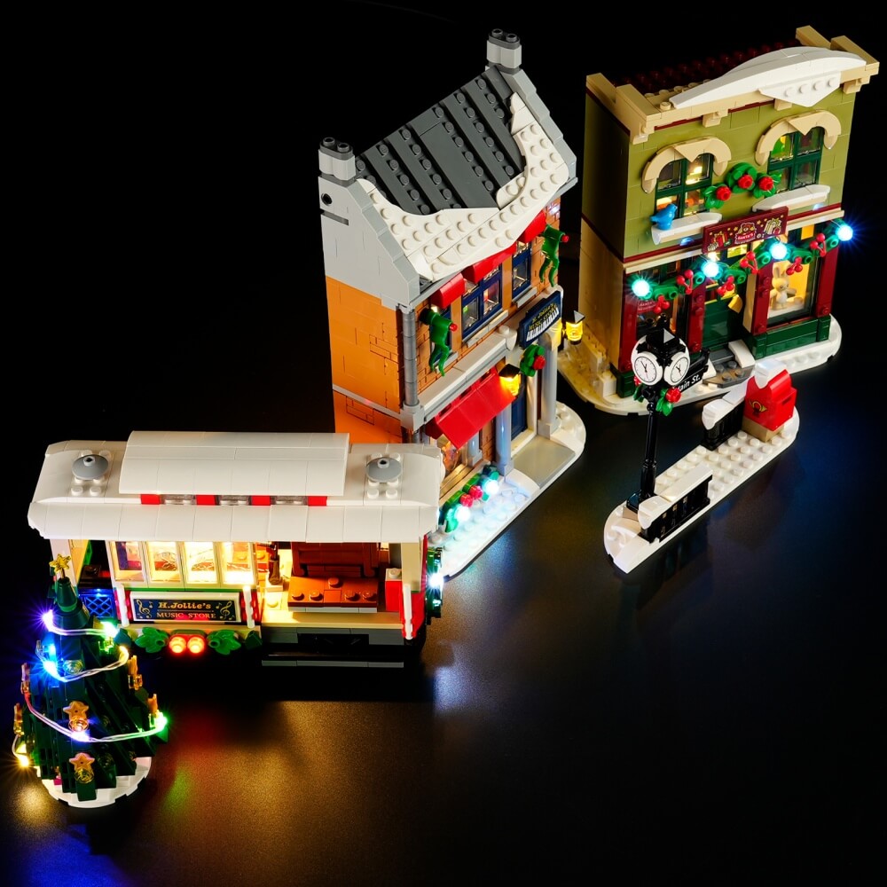 Briksmax 2.0 Light Kit For Holiday Main Street 10308 BriksMax