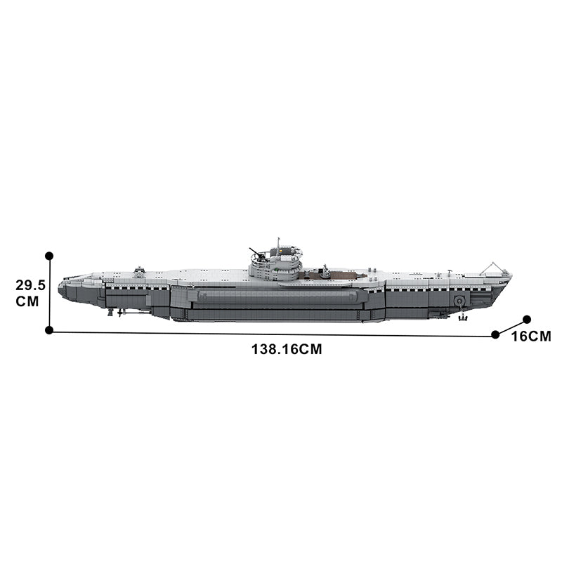 Type VIIB U-boat 4815pcs mySite