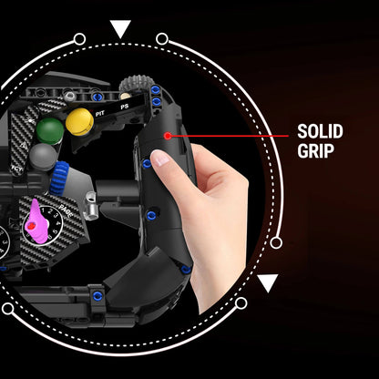 1:1 Italian Bull Racing Steering Wheel 866Pcs - RBrickstem®