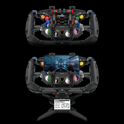 1:1 Italian Bull Racing Steering Wheel 866Pcs - RBrickstem®