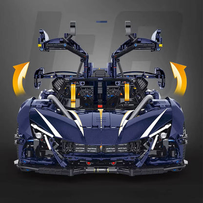 Midnight Edition "Intense Emotion" Hypercar 3655Pcs - RBrickstem®