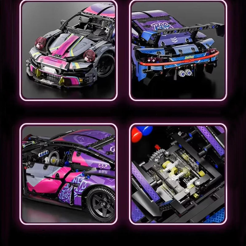 Cyberpunk German Coupe 1610Pcs - RBrickstem®