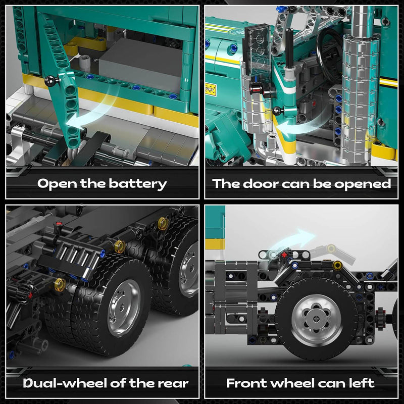 Remote Controlled American Truck 2063Pcs - RBrickstem®