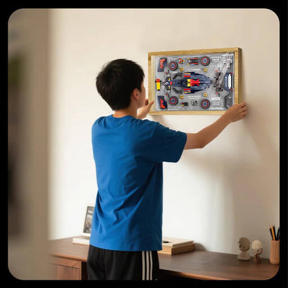 Pole Position Display 737Pcs - RBrickstem®