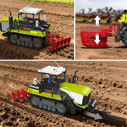 Remote Controlled Crawler Tractor 1356Pcs