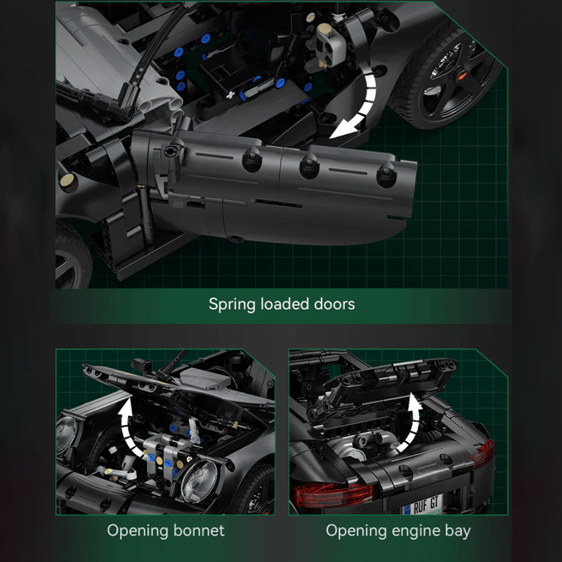 Remote Controlled RUF GT 1654pcs mySite