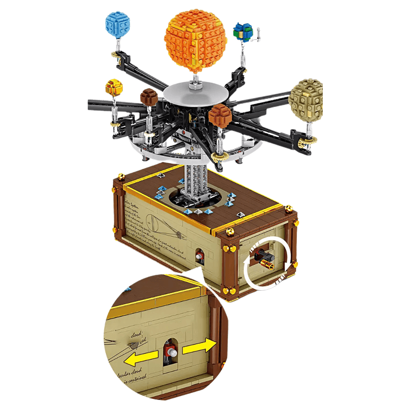 Motorised Solar System 1468pcs mySite