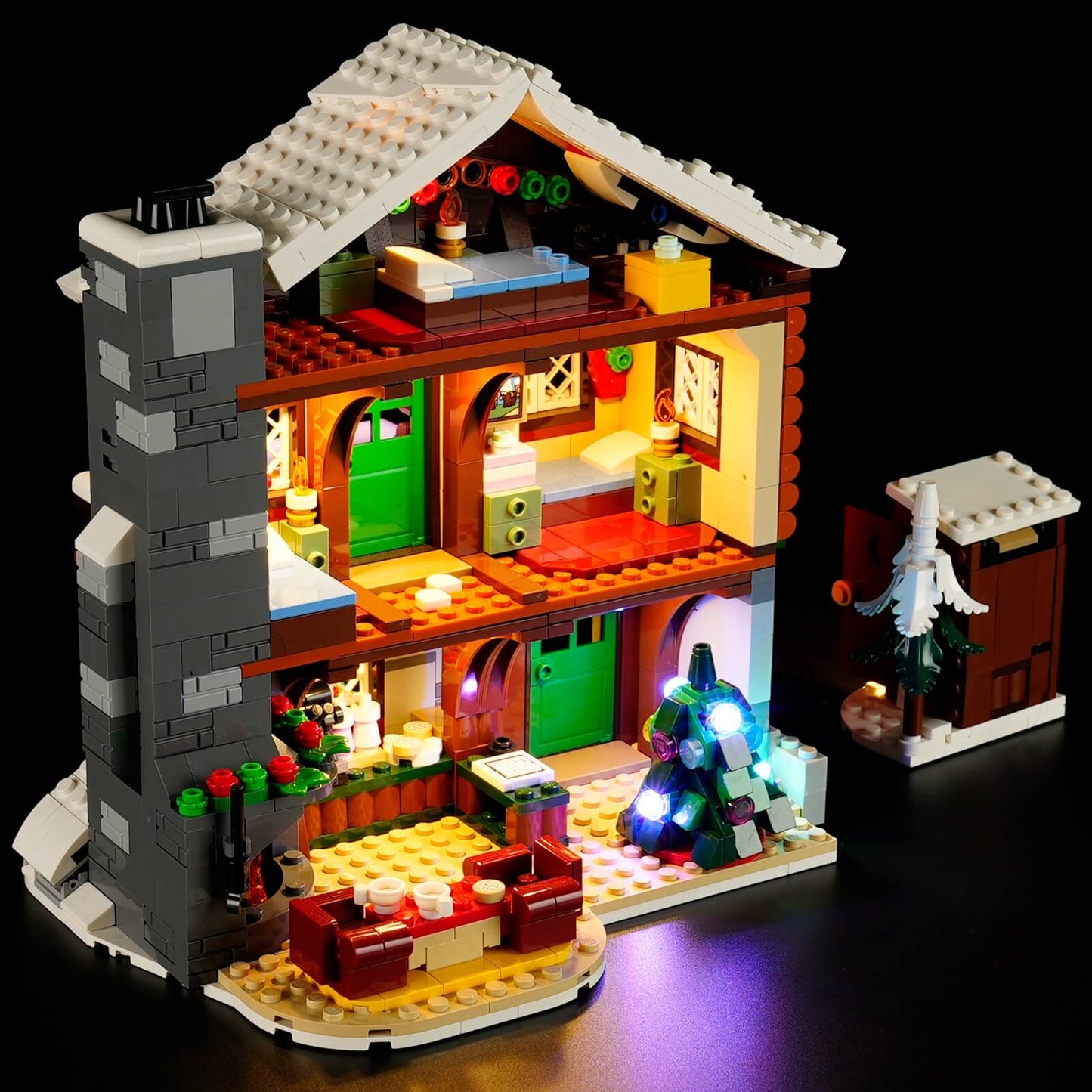 Briksmax 2.0 Light Kit For LEGO Alpine Lodge 10325 - RBrickstem®