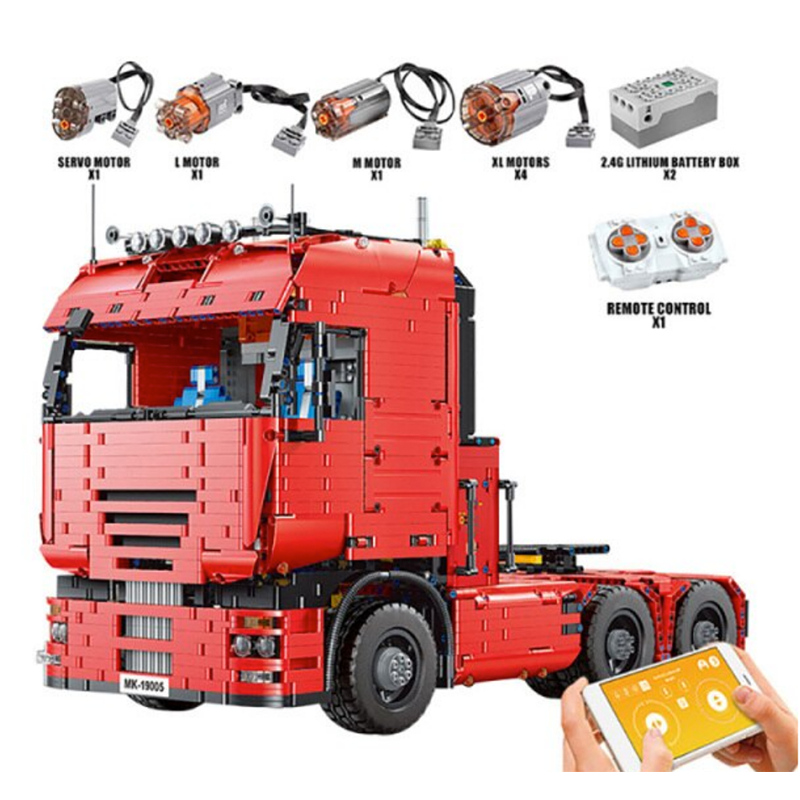 Remote Controlled Truck with Trailer 8193pcs mySite