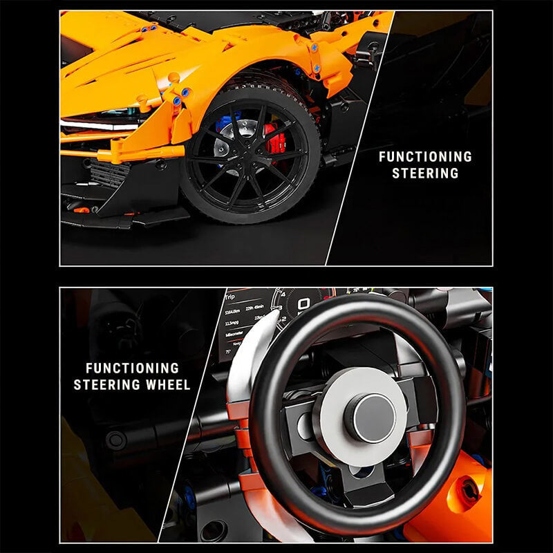 The Largest Ever 1:6 Scale British Hypercar 5035Pcs