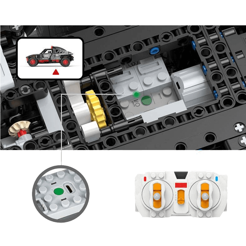 Remote Controlled Audi RS Q e-tron 1431pcs mySite