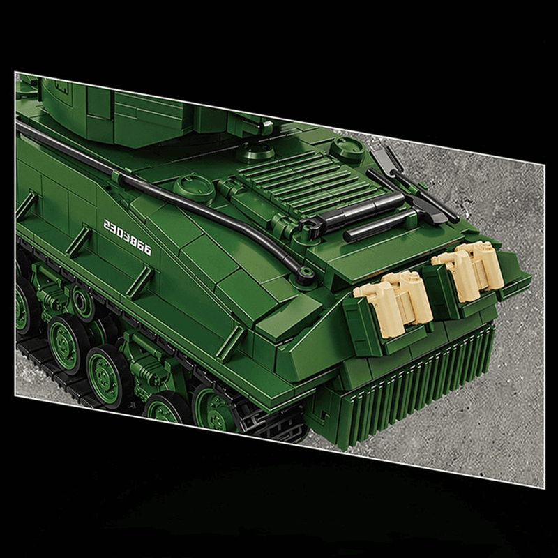 M4 Sherman Tank 1681PCS - RBrickstem®
