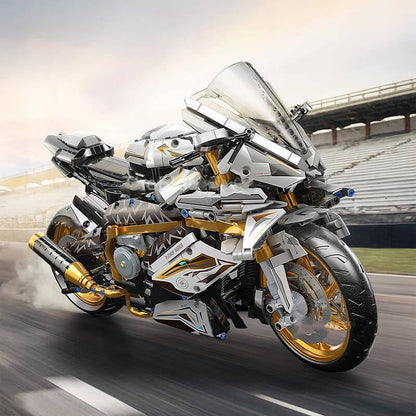 German Performance Bike Model 2044pcs 1:5 Scale - RBrickstem®