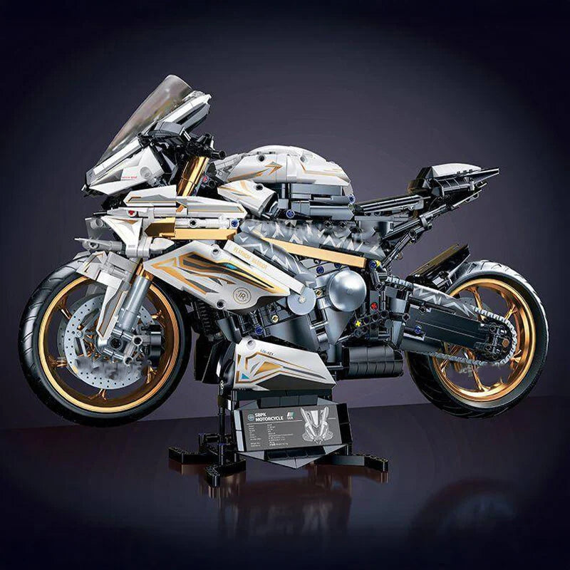 German Performance Bike Model 2044pcs 1:5 Scale - RBrickstem®
