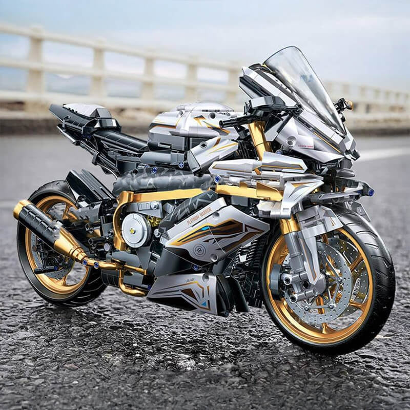 German Performance Bike Model 2044pcs 1:5 Scale - RBrickstem®