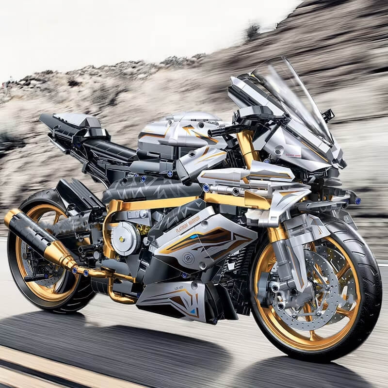 German Performance Bike Model 2044pcs 1:5 Scale - RBrickstem®