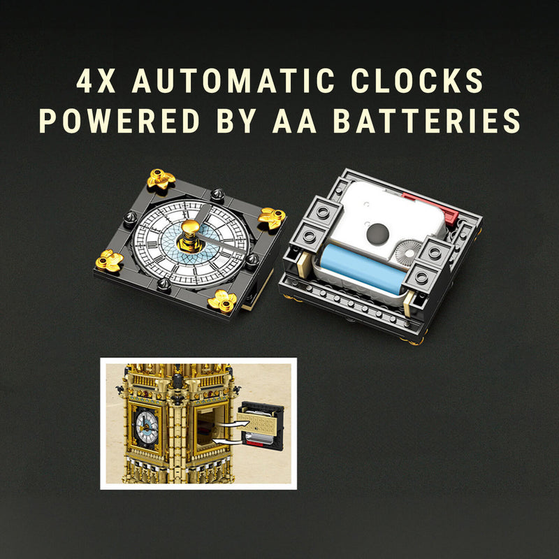 Big Ben 13,824Pcs - RBrickstem®