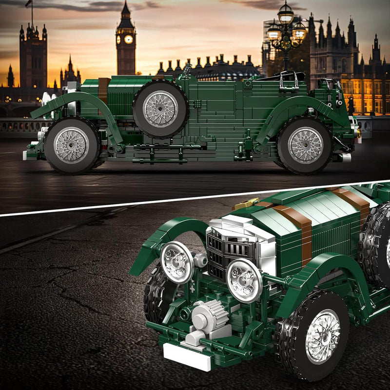 1929 British Racing Car 1146Pcs - RBrickstem®