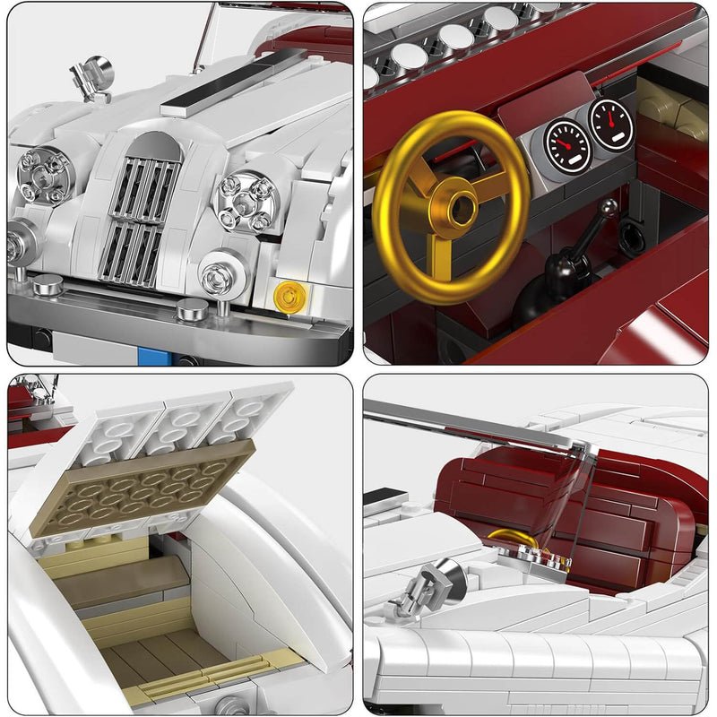 1954 British Sports Car 1301Pcs - RBrickstem®