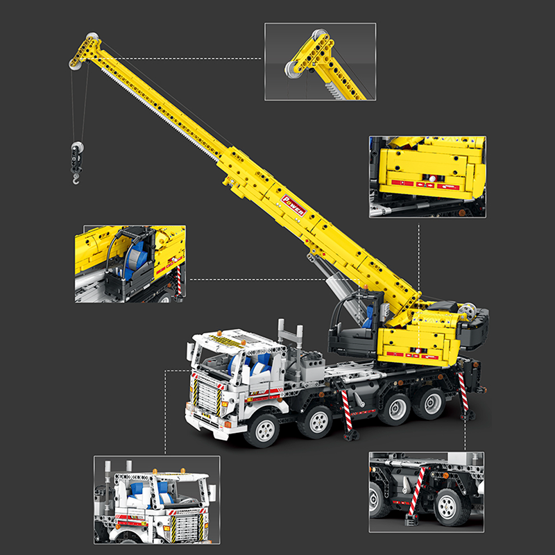 Remote Controlled Crane Truck 2205pcs mySite