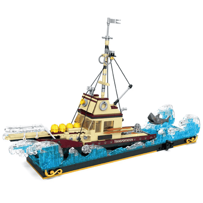 Ship at Sea Sculpture 1108pcs mySite