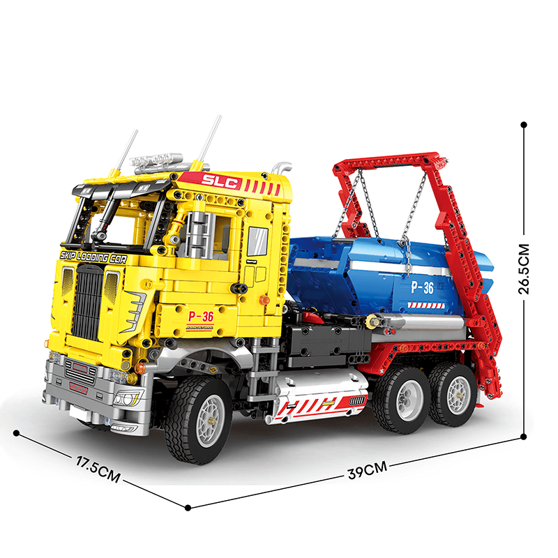 Remote Controlled Skip Dump Truck 1917pcs mySite