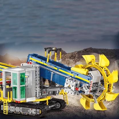 Remote Controlled Bucket Wheel Excavator 3187pcs mySite