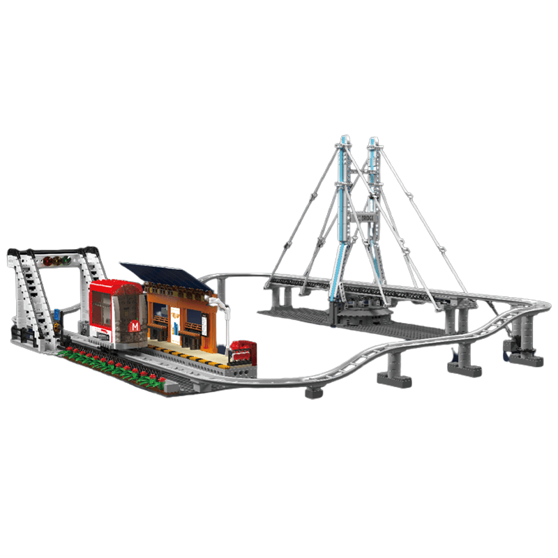 Motorised Monorail 1487pcs mySite