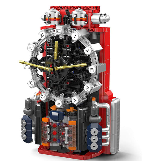 Motorised Cyberpunk Mechanical Clock 1600PCS - RBrickstem®